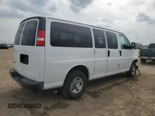 2018 Chevrolet Express Passenger LS with VIN 1GAWGEFG0J1212151, listed as a Copart auction lot 57289585 with 138,956 mi miles and Salvage title. Bid and sale history available at DreamBid. Image 3.