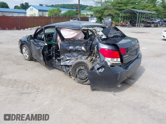 2013 Subaru Legacy 2.5i with VIN 4S3BMBA6XD3024922, listed as a IAAI auction lot 42683467 with 89,888 mi miles and . Bid and sale history available at DreamBid. Image 3.