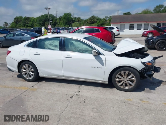 2020 Chevrolet Malibu LT with VIN 1G1ZD5ST9LF076407, listed as a IAAI auction lot 41920057 with Not Provided miles and . Bid and sale history available at DreamBid. Image 14.