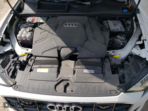 2023 Audi Q8 Premium with VIN WA1AVBF10PD024362, listed as a Copart auction lot 56148275 with 38,853 mi miles and Salvage title. Bid and sale history available at DreamBid. Image 12.