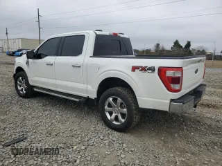 2022 Ford F-150 XL with VIN 1FTFW1E50NFB97744, listed as a Copart auction lot 43906525 with 49,036 mi miles and Salvage Title. Bid and sale history available at carsss.com. Image 2.