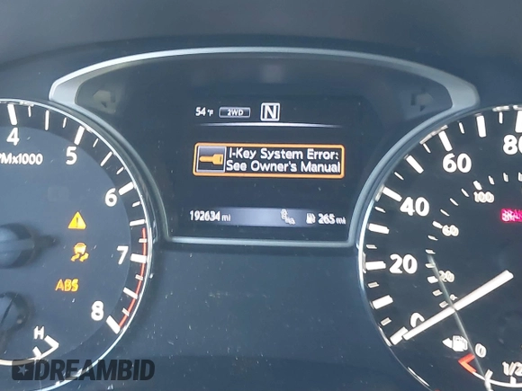 2017 Nissan Pathfinder SL with VIN 5N1DR2MM8HC643461, listed as a IAAI auction lot 40992227 with 192,634 mi miles. Bid and sale history available at carsss.com. Image 7.