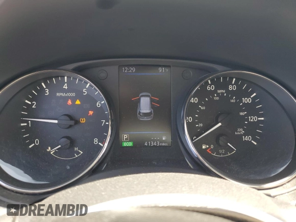 2018 Nissan Rogue SV with VIN KNMAT2MTXJP561309, listed as a Copart auction lot 52651895 with 41,343 mi miles and Salvage Title. Bid and sale history available at carsss.com. Image 9.