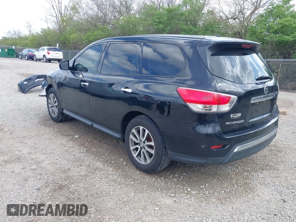 2014 Nissan Pathfinder SV with VIN 5N1AR2MN8EC715394, listed as a IAAI auction lot 42080367 with 141,208 mi miles. Bid and sale history available at carsss.com. Image 3.
