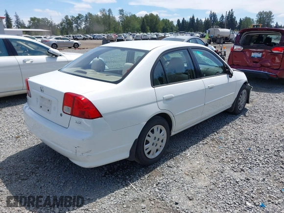 2005 Honda Civic LX z VIN JHMES16595S004051, wystawiony jako IAAI lot #42313821 z przebiegiem 228 511 mil mil oraz . Historia ofert i sprzedaży dostępna na DreamBid. Obrazek 4.