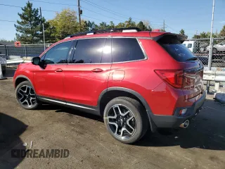 2023 Honda Passport Elite with VIN 5FNYF8H04PB031669, listed as a Copart auction lot 74446844 with 8,029 mi miles and Salvage Title. Bid and sale history available at carsss.com. Image 2.