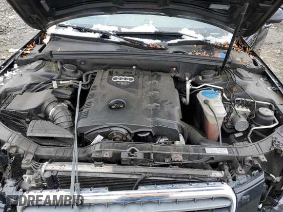 2010 Audi A4 2.0T Premium Plus with VIN WAUFFAFL4AN022245, listed as a Copart auction lot 85305504 with 0 mi miles and Salvage Title. Bid and sale history available at carsss.com. Image 11.