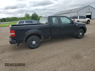 2007 Ford F-150 XL with VIN 1FTPX12V37FB11738, listed as a Copart auction lot 57666005 with 117,047 mi miles and Clean title. Bid and sale history available at DreamBid. Image 3.