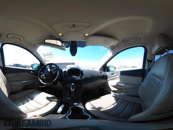 2015 Ford Escape Titanium with VIN 1FMCU9J92FUA53699, listed as a IAAI auction lot 40500310 with 197,581 mi miles. Bid and sale history available at carsss.com. Image 21.
