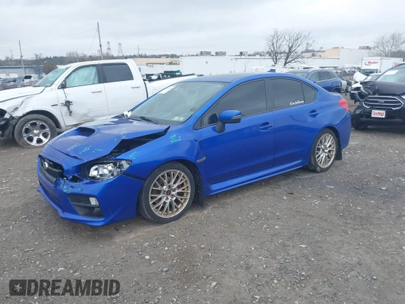 2017 Subaru WRX Limited with VIN JF1VA1L65H9838742, listed as a IAAI auction lot 41950947 with 110,281 mi miles. Bid and sale history available at carsss.com. Image 16.