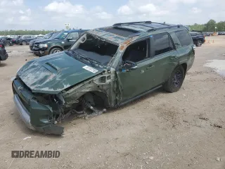 2022 Toyota 4Runner TRD Off Road Premium with VIN JTERU5JR3N5976480, listed as a Copart auction lot 51157765 with 61,354 mi miles and Salvage Title. Bid and sale history available at DreamBid. Image 1.
