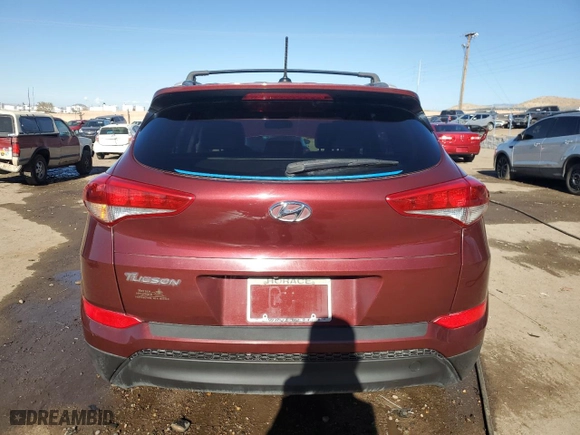 2016 Hyundai Tucson SE with VIN KM8J33A42GU200939, listed as a Copart auction lot 83072694 with 81,896 mi miles and Salvage Title. Bid and sale history available at carsss.com. Image 6.