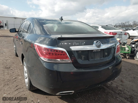 2012 Buick LaCrosse Leather with VIN 1G4GC5E32CF174347, listed as a IAAI auction lot 41685653 with 192,327 mi miles. Bid and sale history available at carsss.com. Image 3.