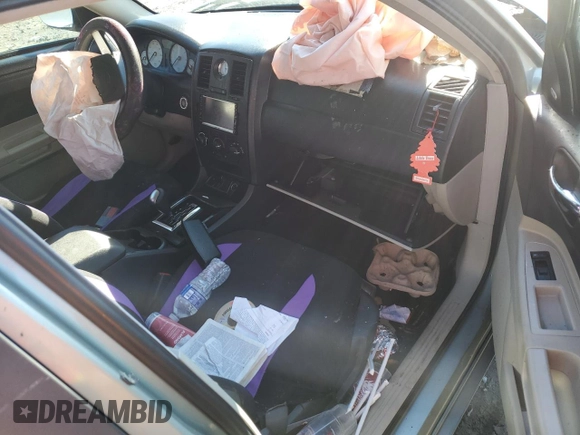2005 Chrysler 300 with VIN 2C3JA43R15H569336, listed as a Copart auction lot 49641464 with 0 mi miles and Salvage Title. Bid and sale history available at carsss.com. Image 8.