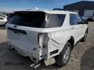 2020 Ford Explorer ST with VIN 1FM5K8GC4LGD17057, listed as a Copart auction lot 46979045 with 37,832 mi miles and Salvage Title. Bid and sale history available at DreamBid. Image 3.