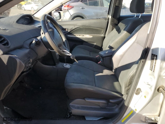 2011 Toyota Yaris with VIN JTDBT4K35B1409879, listed as a Copart auction lot 88090195 with 133,900 mi miles and Salvage Title. Bid and sale history available at carsss.com. Image 7.