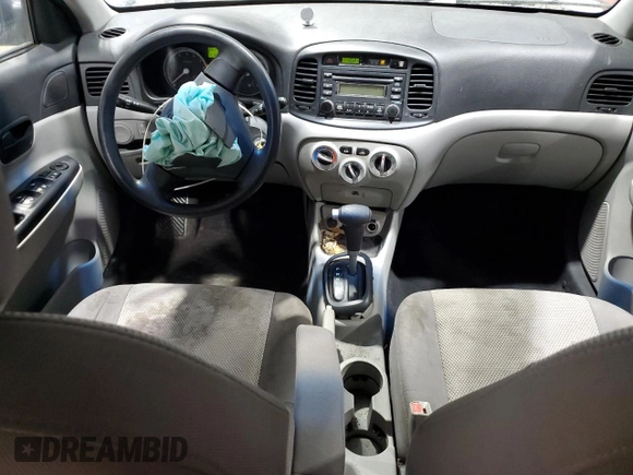 2008 Hyundai Accent GLS with VIN KMHCN46C98U204531, listed as a Copart auction lot 89265225 with 160,772 mi miles and Clean title. Bid and sale history available at DreamBid. Image 8.