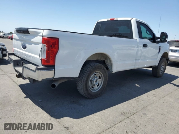 2019 Ford F-250 XL with VIN 1FTBF2A61KED12145, listed as a Copart auction lot 63007095 with 107,594 mi miles and Salvage title. Bid and sale history available at DreamBid. Image 3.