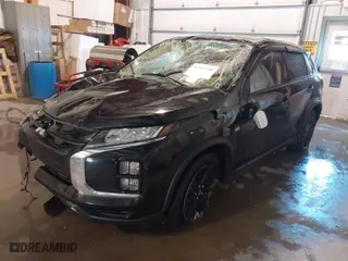 2021 Mitsubishi Outlander Sport ES with VIN JA4ARUAU6MU007529, listed as a IAAI auction lot 41342240 with 87,300 mi miles. Bid and sale history available at carsss.com. Image 2.