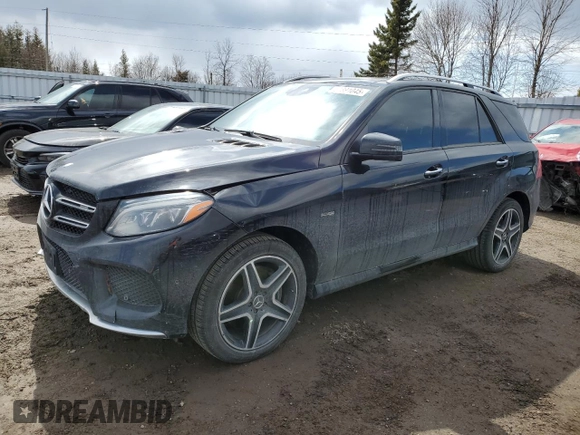 2017 Mercedes-Benz GLE 43 AMG z VIN 4JGDA6EB0HA947553, wystawiony jako Copart lot #50391045 z przebiegiem 113 025 mil mil oraz Czysty tytuł • Clean title. Historia ofert i sprzedaży dostępna na DreamBid. Obrazek 1.