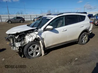 2014 Toyota RAV4 XLE with VIN 2T3RFREV4EW130395, listed as a Copart auction lot 47382795 with 0 mi miles and Salvage Title. Bid and sale history available at carsss.com. Image 1.