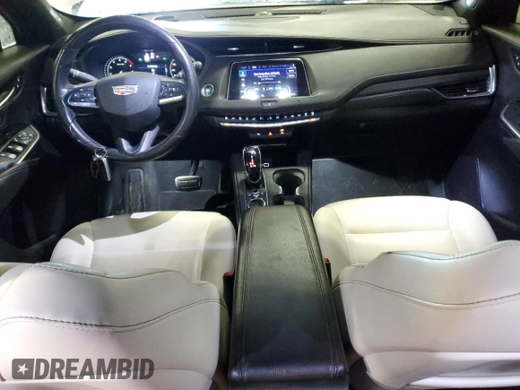 2020 Cadillac XT4 AWD Sport with VIN 1GYFZFR40LF092215, listed as a Copart auction lot 44363945 with 100,675 mi miles and Salvage title. Bid and sale history available at DreamBid. Image 8.