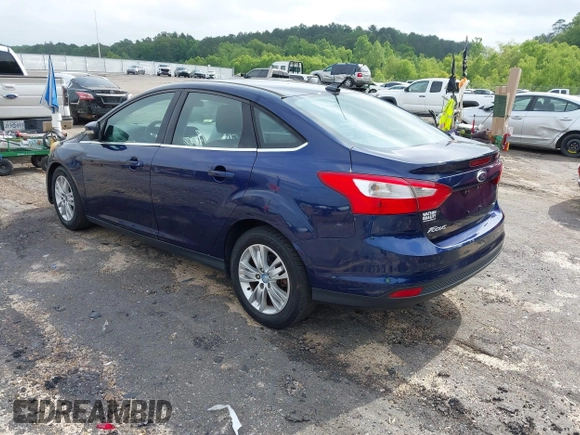 2012 Ford Focus SEL with VIN 1FAHP3H20CL135266, listed as a IAAI auction lot 42169559 with 196,104 mi miles. Bid and sale history available at carsss.com. Image 3.