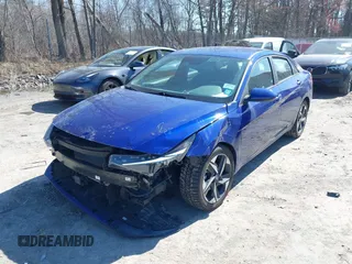 2023 Hyundai Elantra SEL with VIN KMHLS4AG3PU630104, listed as a IAAI auction lot 42042331 with 32,296 mi miles and . Bid and sale history available at DreamBid. Image 6.