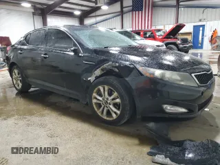 2011 Kia Optima EX with VIN KNAGN4A65B5165071, listed as a Copart auction lot 53204235 with 136,552 mi miles and Salvage Title. Bid and sale history available at carsss.com. Image 4.