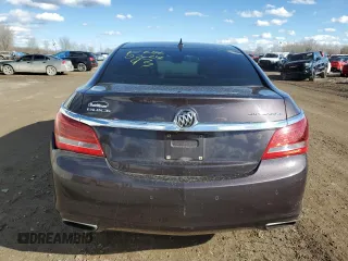 2014 Buick LaCrosse Leather with VIN 1G4GB5G30EF139650, listed as a Copart auction lot 42395634 with 198,796 mi miles and Salvage Title. Bid and sale history available at carsss.com. Image 6.