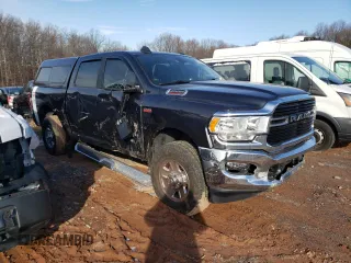 2020 Ram 2500 Big Horn with VIN 3C6UR5DJ3LG139859, listed as a Copart auction lot 83535444 with 80,923 mi miles and Salvage Title. Bid and sale history available at carsss.com. Image 1.