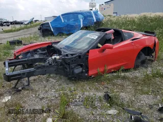 2016 Chevrolet Corvette 1LT with VIN 1G1YB2D74G5109129, listed as a Copart auction lot 59840144 with Not Provided miles and Non Repairable. Bid and sale history available at carsss.com. Image 1.