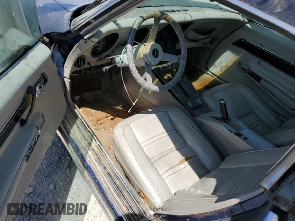 1977 Chevrolet Corvette with VIN 1Z37L7S437651, listed as a Copart auction lot 53237535 with 211,544 mi miles and Clean title. Bid and sale history available at DreamBid. Image 8.