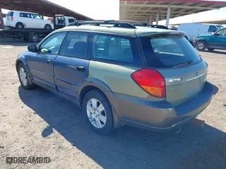 2005 Subaru Legacy Wagon (Natl) Outback with VIN 4S4BP61C257367461, listed as a IAAI auction lot 41834056 with 210,505 mi miles. Bid and sale history available at carsss.com. Image 3.