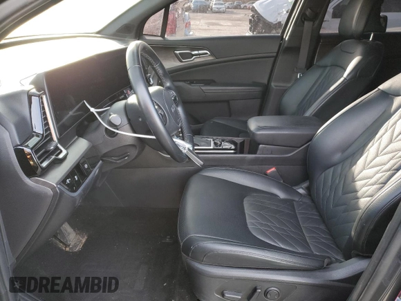 2024 Kia Sportage X-Line with VIN 5XYK6CDF7RG175604, listed as a Copart auction lot 49410215 with 61,740 mi miles and Salvage Title. Bid and sale history available at carsss.com. Image 7.