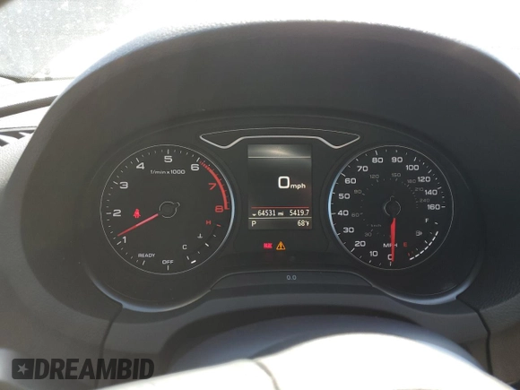 2020 Audi A3 Premium z VIN WAUAUGFF2LA105714, wystawiony jako Copart lot #47928745 z przebiegiem 64 531 mil mil oraz Szkody całkowita. Historia ofert i sprzedaży dostępna na DreamBid. Obrazek 9.