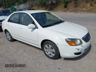 2009 Kia Spectra EX with VIN KNAFE221795657842, listed as a IAAI auction lot 42722963 with 73,162 mi miles and . Bid and sale history available at DreamBid. Image 1.