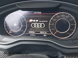 2018 Audi RS 5 z VIN WUAPWAF5XJA905043, wystawiony jako IAAI lot #41978868 z przebiegiem 60 838 mil mil oraz . Historia ofert i sprzedaży dostępna na DreamBid. Obrazek 7.