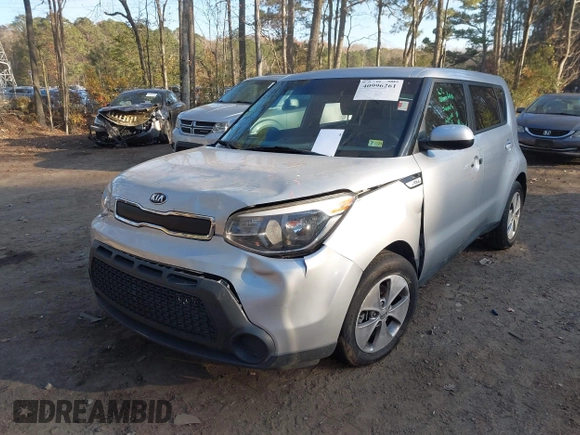 2016 Kia Soul with VIN KNDJN2A29G7843388, listed as a IAAI auction lot 40996261 with 103,900 mi miles. Bid and sale history available at carsss.com. Image 6.
