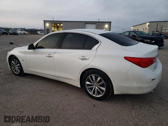 2017 Infiniti Q50 3.0t Premium with VIN JN1EV7AP5HM740825, listed as a Copart auction lot 49048605 with 112,703 mi miles and Salvage Title. Bid and sale history available at carsss.com. Image 2.