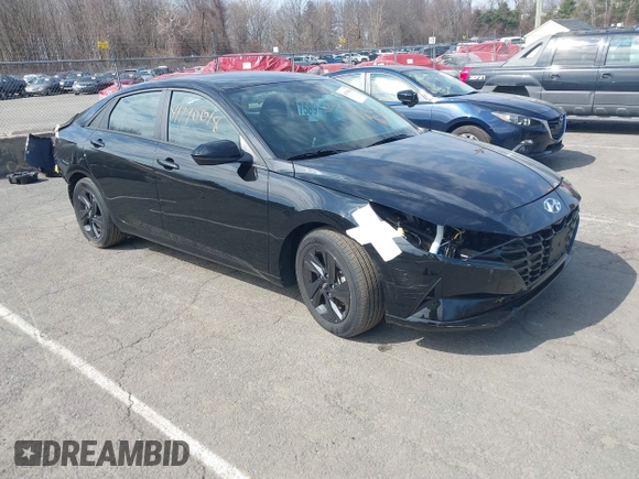2023 Hyundai Elantra SEL with VIN KMHLM4AG8PU442866, listed as a IAAI auction lot 41790018 with 14,454 mi miles and . Bid and sale history available at DreamBid. Image 1.
