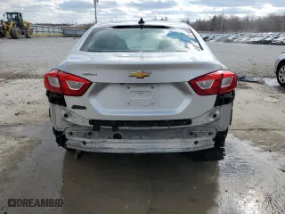 2017 Chevrolet Cruze LS with VIN 1G1BC5SM1H7169176, listed as a Copart auction lot 47208645 with 75,845 mi miles and Salvage Title. Bid and sale history available at carsss.com. Image 6.