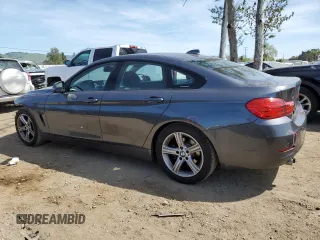 2015 BMW 4 Series 428i with VIN WBA4A5C58FG051486, listed as a Copart auction lot 50435795 with 91,286 mi miles and Salvage Title. Bid and sale history available at DreamBid. Image 2.