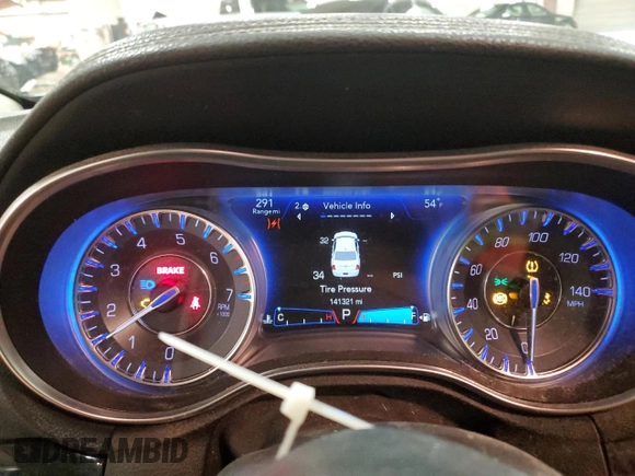 2016 Chrysler 300 with VIN 2C3CCAKG5GH253703, listed as a Copart auction lot 50073635 with 141,321 mi miles and Salvage Title. Bid and sale history available at carsss.com. Image 9.