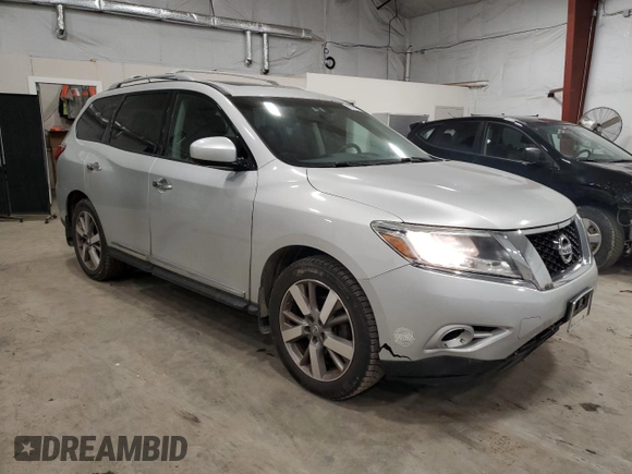 2015 Nissan Pathfinder S z VIN 5N1AR2MM9FC619010, wystawiony jako Copart lot #50769505 z przebiegiem 169 094 mil mil oraz Czysty tytuł • Clean title. Historia ofert i sprzedaży dostępna na DreamBid. Obrazek 4.
