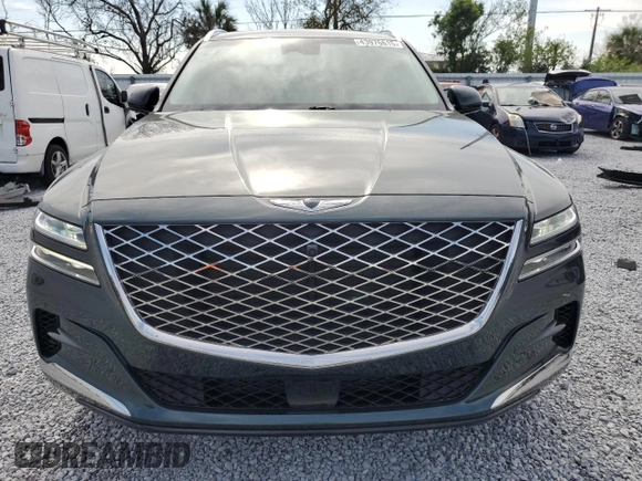2022 Genesis GV80 с VIN KMUHBDSB3NU076764, выставлен на аукционе Copart как лот 43976615 с пробегом 15 799 миль миль и Чистый • Clean title. История ставок и продаж доступна на DreamBid. Изображение 5.
