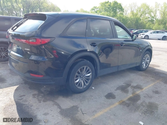 2024 Mazda CX-90 3.3 Turbo Select with VIN JM3KKAHD6R1127138, listed as a IAAI auction lot 42075856 with 26,476 mi miles. Bid and sale history available at carsss.com. Image 4.