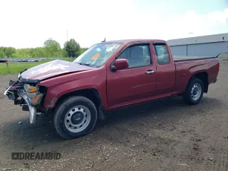 2011 GMC Canyon z VIN 1GTE5LF97B8115651, wystawiony jako Copart lot #56961755 z przebiegiem 42 350 mil mil oraz Szkoda całkowita • Salvage title. Historia ofert i sprzedaży dostępna na DreamBid. Obrazek 1.