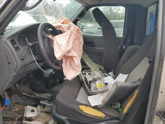 2004 Ford Ranger XL with VIN 1FTYR10DX4PB06129, listed as a Copart auction lot 44789635 with 0 mi miles and Salvage Title. Bid and sale history available at carsss.com. Image 7.