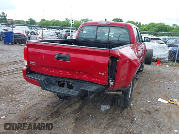 2017 Toyota Tacoma SR5 with VIN 3TMCZ5AN1HM096532, listed as a IAAI auction lot 42210514 with 56,832 mi miles and . Bid and sale history available at DreamBid. Image 4.